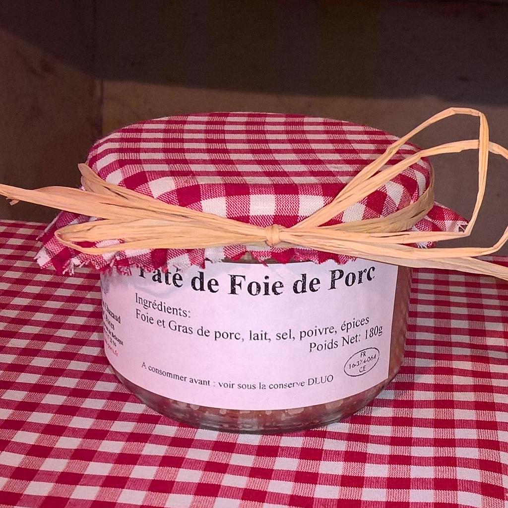 Mousse de Foie de Porcs - Conserve de 180 g